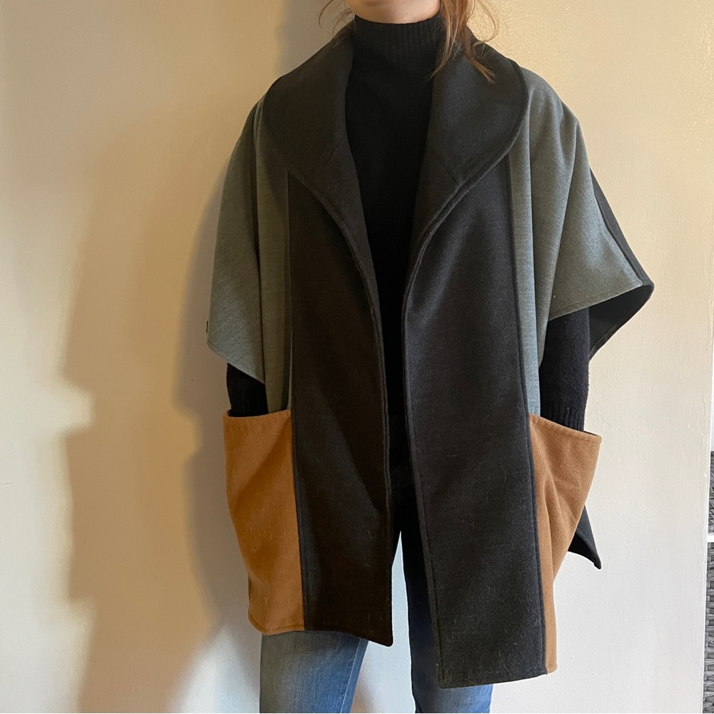 Topshop Cape with Pockets